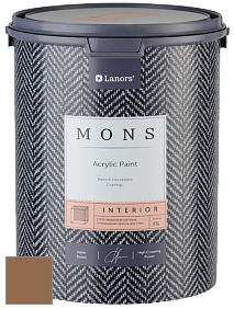 MONS INTERIOR PAINT – 100% акриловая глубоко матовая краска, 3% блеска цвет NCS S 5030-Y30R 