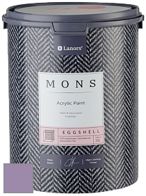 MONS EGGSHELL PAINT – 100% акриловая шелковисто-матовая краска, 7 % блеска цвет NCS S 3030-R50B 