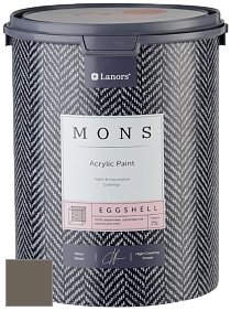 MONS EGGSHELL PAINT – 100% акриловая шелковисто-матовая краска, 7 % блеска цвет MONS 159 Болотная тина