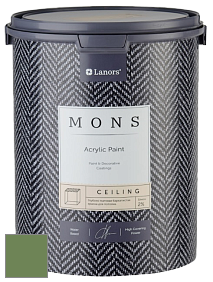 MONS CEILING PAINT – Aбсолютно матовая потолочная краска, 2% блеска цвет NCS S 4040-G30Y 