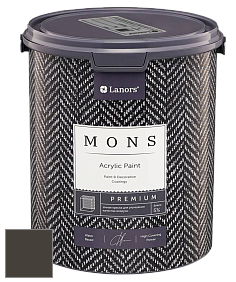 MONS PREMIUM PAINT – 100% акриловая интерьерная краска с шелковистым матовым блеском цвет NCS S 8505-Y 