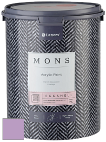 MONS EGGSHELL PAINT – 100% акриловая шелковисто-матовая краска, 7 % блеска цвет MONS 219 Бал