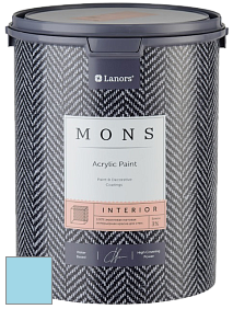MONS INTERIOR PAINT – 100% акриловая глубоко матовая краска, 3% блеска цвет NCS S 0530-B 