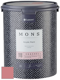 MONS EGGSHELL PAINT – 100% акриловая шелковисто-матовая краска, 7 % блеска цвет NCS S 2040-R 