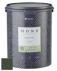 MONS SATIN PAINT – 100% акриловая полуматовая краска, 12% блеска цвет MONS 242 Князь Игорь