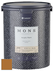 MONS CEILING PAINT – Aбсолютно матовая потолочная краска, 2% блеска цвет NCS S 3560-Y20R 