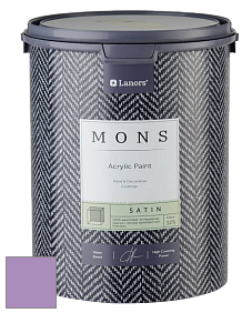 MONS SATIN PAINT – 100% акриловая полуматовая краска, 12% блеска цвет NCS S 2040-R50B 