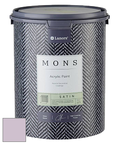 MONS SATIN PAINT – 100% акриловая полуматовая краска, 12% блеска цвет NCS S 1515-R40B 