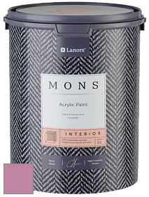 MONS INTERIOR PAINT – 100% акриловая глубоко матовая краска, 3% блеска цвет NCS S 2040-R30B 