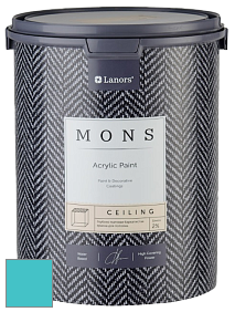 MONS CEILING PAINT – Aбсолютно матовая потолочная краска, 2% блеска цвет NCS S 1050-B30G 