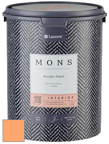 MONS INTERIOR PAINT – 100% акриловая глубоко матовая краска, 3% блеска цвет NCS S 0550-Y40R 
