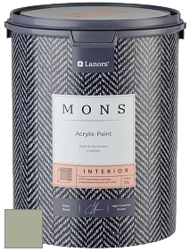 MONS INTERIOR PAINT – 100% акриловая глубоко матовая краска, 3% блеска цвет NCS S 3010-G50Y 