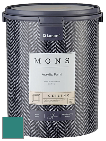 MONS CEILING PAINT – Aбсолютно матовая потолочная краска, 2% блеска цвет NCS S 4040-B60G 
