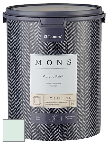MONS CEILING PAINT – Aбсолютно матовая потолочная краска, 2% блеска цвет NCS S 0510-B90G 