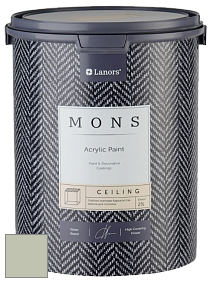 MONS CEILING PAINT – Aбсолютно матовая потолочная краска, 2% блеска цвет NCS S 2010-G40Y 