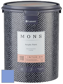 MONS INTERIOR PAINT – 100% акриловая глубоко матовая краска, 3% блеска цвет NCS S 1550-R70B 