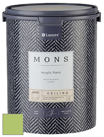 MONS CEILING PAINT – Aбсолютно матовая потолочная краска, 2% блеска цвет NCS S 1050-G40Y 