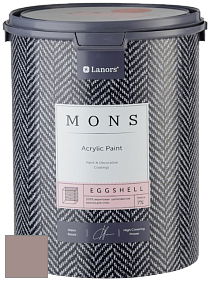 MONS EGGSHELL PAINT – 100% акриловая шелковисто-матовая краска, 7 % блеска цвет NCS S 4010-Y90R 