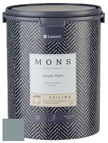 MONS CEILING PAINT – Aбсолютно матовая потолочная краска, 2% блеска цвет NCS S 4010-B50G 