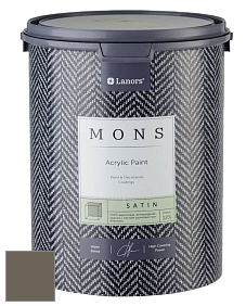 MONS SATIN PAINT – 100% акриловая полуматовая краска, 12% блеска цвет MONS 159 Болотная тина
