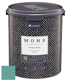 MONS PREMIUM PAINT – 100% акриловая интерьерная краска с шелковистым матовым блеском цвет NCS S 3030-B60G 