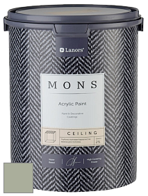MONS CEILING PAINT – Aбсолютно матовая потолочная краска, 2% блеска цвет NCS S 3010-G40Y 