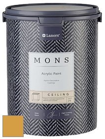 MONS CEILING PAINT – Aбсолютно матовая потолочная краска, 2% блеска цвет NCS S 2060-Y10R 