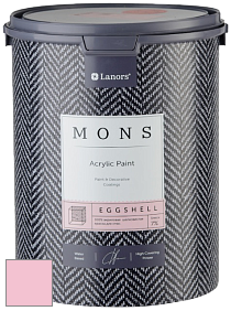 MONS EGGSHELL PAINT – 100% акриловая шелковисто-матовая краска, 7 % блеска цвет NCS S 0530-R20B 