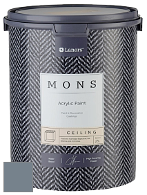 MONS CEILING PAINT – Aбсолютно матовая потолочная краска, 2% блеска цвет NCS S 5010-R90B 