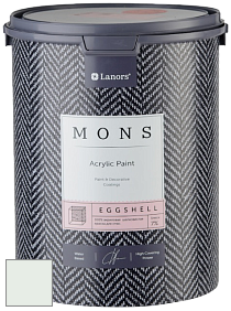 MONS EGGSHELL PAINT – 100% акриловая шелковисто-матовая краска, 7 % блеска цвет NCS S 0505-G 