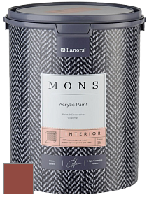 MONS INTERIOR PAINT – 100% акриловая глубоко матовая краска, 3% блеска цвет NCS S 4050-Y80R 