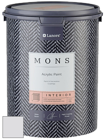 MONS INTERIOR PAINT – 100% акриловая глубоко матовая краска, 3% блеска цвет NCS S 1002-R50B 