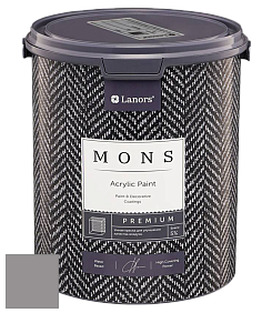 MONS PREMIUM PAINT – 100% акриловая интерьерная краска с шелковистым матовым блеском цвет NCS S 4502-R 