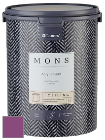 MONS CEILING PAINT – Aбсолютно матовая потолочная краска, 2% блеска цвет NCS S 3055-R40B 