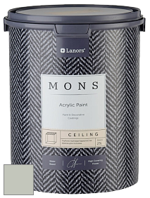 MONS CEILING PAINT – Aбсолютно матовая потолочная краска, 2% блеска цвет NCS S 2005-G40Y 