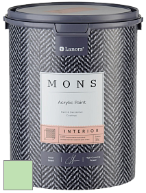 MONS INTERIOR PAINT – 100% акриловая глубоко матовая краска, 3% блеска цвет NCS S 0530-G20Y 