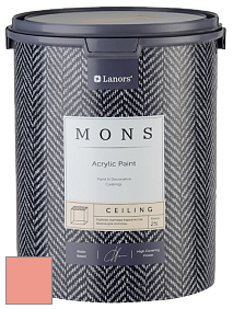 MONS CEILING PAINT – Aбсолютно матовая потолочная краска, 2% блеска цвет NCS S 1040-Y80R 
