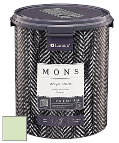 MONS PREMIUM PAINT – 100% акриловая интерьерная краска с шелковистым матовым блеском цвет NCS S 0520-G30Y 