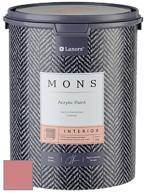 MONS INTERIOR PAINT – 100% акриловая глубоко матовая краска, 3% блеска цвет NCS S 2040-R 