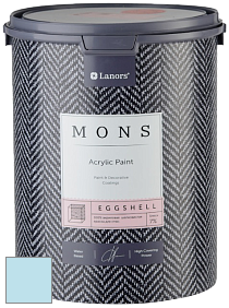 MONS EGGSHELL PAINT – 100% акриловая шелковисто-матовая краска, 7 % блеска цвет NCS S 0520-B 