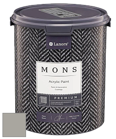 MONS PREMIUM PAINT – 100% акриловая интерьерная краска с шелковистым матовым блеском цвет NCS S 3502-Y 