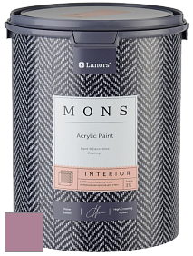 MONS INTERIOR PAINT – 100% акриловая глубоко матовая краска, 3% блеска цвет NCS S 3030-R30B 