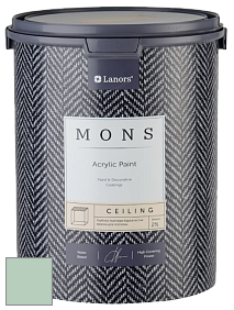 MONS CEILING PAINT – Aбсолютно матовая потолочная краска, 2% блеска цвет NCS S 1515-G 